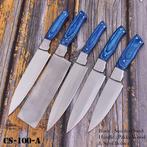 Keukenmes - Chefs knife - Pakka-hout en gevouwen staal -
