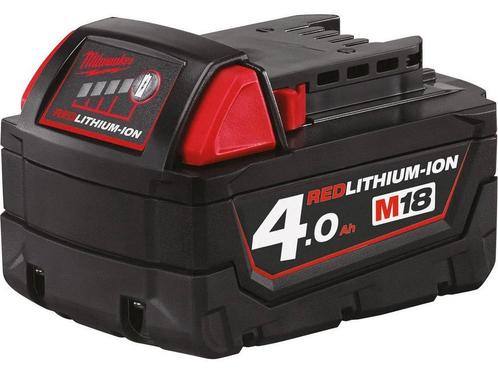 Milwaukee M18 B4 Accu 18V 4.0Ah Li-Ion M18™ - 4932430063, Huis en Inrichting, Woonaccessoires | Overige, Zo goed als nieuw, Verzenden
