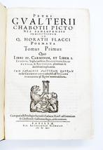 Orazio - [Binding] Poemata - 1591, Antiek en Kunst