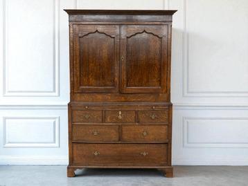 Antiek Eiken hout Kabinet / buffetkast– 19e Eeuws beschikbaar voor biedingen