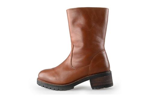 Mysa Enkellaarzen in maat 39 Bruin | 10% extra korting, Kleding | Dames, Schoenen, Bruin, Zo goed als nieuw, Lage of Enkellaarzen
