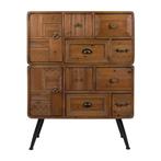 *WOONWINKEL* Dutchbone Jove Vintage Wandkast Hout, Verzenden, Nieuw