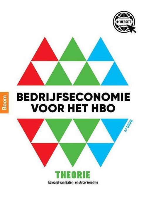 Bedrijfseconomie voor het hbo, 9789024408597, Boeken, Studieboeken en Cursussen, Zo goed als nieuw, Verzenden