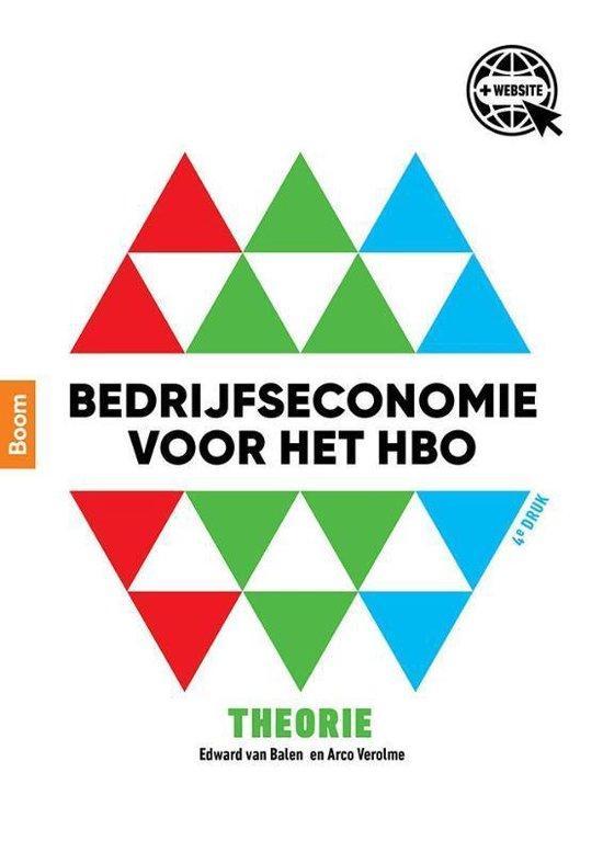 Bedrijfseconomie voor het hbo, 9789024408597, Boeken, Studieboeken en Cursussen, Zo goed als nieuw, Verzenden