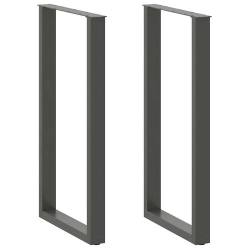 Stalen Salontafelpoten 60cm U-vormig - Tweedekansje - Upg..., Huis en Inrichting, Tafels | Salontafels, 200 cm of meer, Nieuw