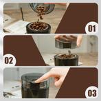 Koffiemolen elektrisch - Koffiemaler - 200W - Zwart - Aigost, Verzenden, Nieuw