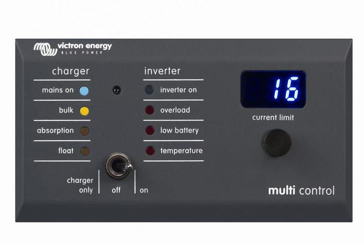 Victron Digital Multi Control 200/200A GX Bedieningspaneel, Watersport en Boten, Navigatiemiddelen en Scheepselektronica, Ophalen of Verzenden