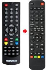 Telefunken TF500HD / TF400HD Receiver afstandsbediening, Verzenden, Nieuw