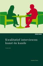 Kwalitatief interviewen 9789089538161, Boeken, Zo goed als nieuw