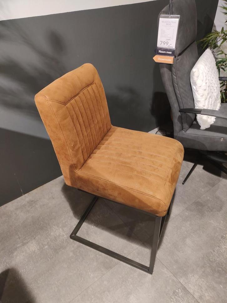Stoere barkruk Parantino in kleur cognac, Huis en Inrichting, Barkrukken, Nieuw, Ophalen of Verzenden