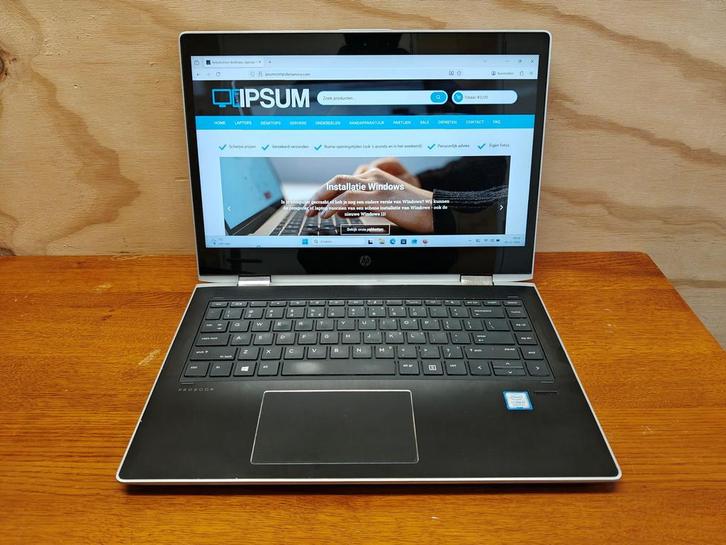 HP Probook x360 440 G1 | i7 8550u | 8gb DDR4 | 250gb SSD, Computers en Software, Windows Laptops, Minder dan 2 Ghz, SSD, 14 inch