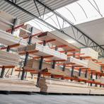 Aanbieding: Voordeelrij zware draagarmstelling dubbelzijdig, Zakelijke goederen, Kantoor en Winkelinrichting | Magazijn, Stelling en Opslag
