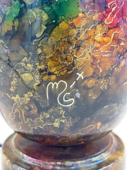 Lamp - Glas - Drachenei, Antiek en Kunst, Curiosa en Brocante