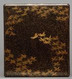 Suzuri’bako schrijfdoos - Verguld gelakt hout, Gelakt hout,