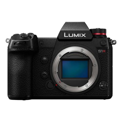 Panasonic Lumix DC-S1R systeemcamera Body Zwart - Tweedehand, Audio, Tv en Foto, Fotocamera's Digitaal, Gebruikt, Verzenden