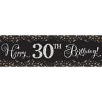 Verjaardag Banner Happy Birthday 1,65m, Verzenden, Nieuw
