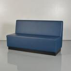 Treinbank Frontseat - Blauw leder  - 160 x 90 cm, Ophalen of Verzenden, Nieuw in verpakking