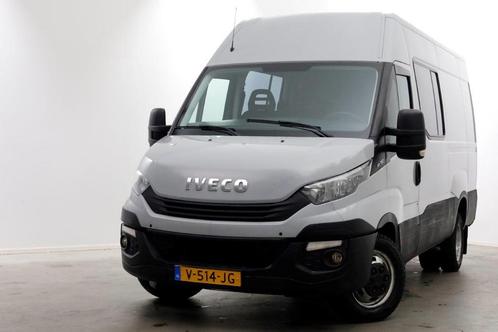 Iveco Daily 35C15 3.0 150pk E6 L2H2 D.C. Airco Trekhaak 3500, Auto's, Bestelauto's, Dealer onderhouden, Lease, Handgeschakeld