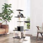 vidaXL Kattenmeubel met sisal krabpalen 142 cm donkergrijs, Dieren en Toebehoren, Katten-accessoires, Verzenden, Nieuw