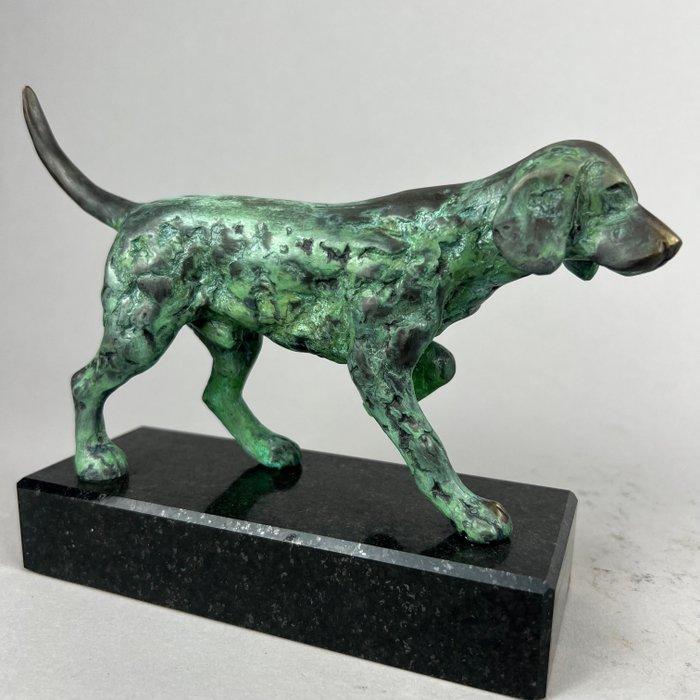 J. Zak (XX-XXI) - My doggy - bronze, Antiek en Kunst, Kunst | Designobjecten