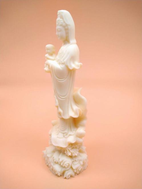 GuanYin / Kwan Yin met kind - 18 cm. Bodhisattva, Huis en Inrichting, Overige Huis en Inrichting, Nieuw, Verzenden