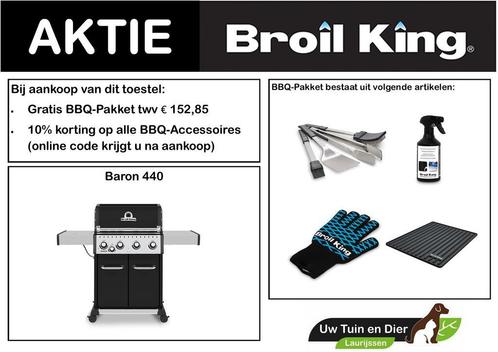 Broil King Baron 440 Gasbarbecue, Tuin en Terras, Barbecue-accessoires, Nieuw, Verzenden