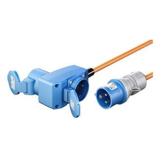 CEE verloopkabel | Goobay | 5 meter, Doe-het-zelf en Verbouw, Elektra en Kabels, Nieuw, Verzenden