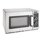 Magnetron rvs 34l 1800w 36,8h x 52,8b x 57,4d cm Buffalo, Verzenden, Nieuw in verpakking