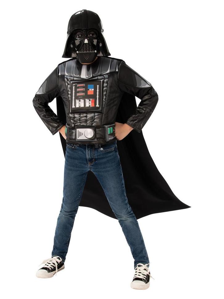 Darth Vader Pak Kind Set Luxe, Kinderen en Baby's, Carnavalskleding en Verkleedspullen, Nieuw, Verzenden