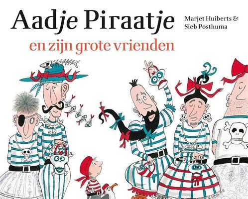 Aadje Piraatje en zijn grote vrienden / Aadje Piraatje, Boeken, Overige Boeken, Zo goed als nieuw, Verzenden