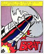 Roy Lichtenstein (1923-1997) (after) - Opened Fire Triptych