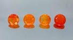 Zonder Minimumprijs - 3 pcs Vuuropaal - 3.34 ct - Antwerp, Sieraden, Tassen en Uiterlijk, Edelstenen, Nieuw