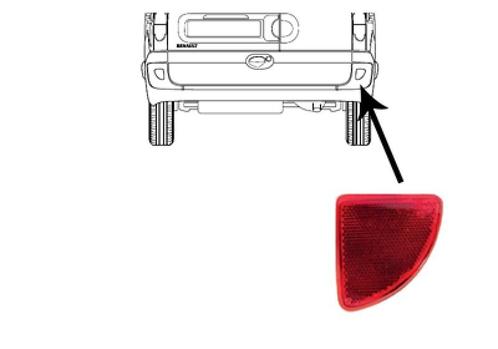 REFLECTOR VOOR DACIA LOGAN SD 2009-2013 7700308720, Auto diversen, Auto-accessoires, Nieuw, Ophalen of Verzenden