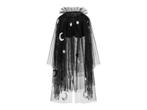 Zwarte Halloween Cape, Verzenden, Nieuw