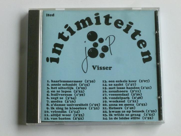 Joop Visser - Intimiteiten, Cd's en Dvd's, Cd's | Nederlandstalig, Zo goed als nieuw, Verzenden
