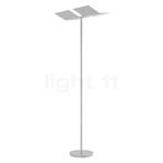 Bankamp Book Plus Vloerlamp LED 2-lichts, aluminium mat, Verzenden, Nieuw