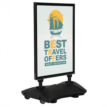 Stoepbord SwingAdvance Black A1 beschikbaar voor biedingen