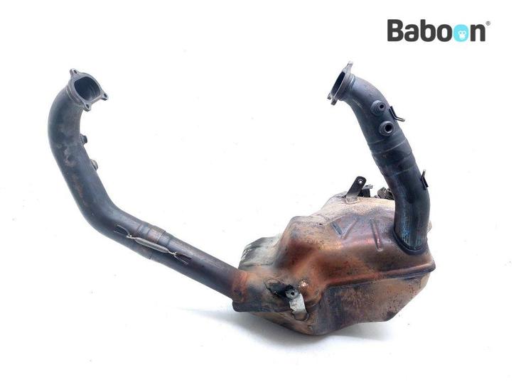 Uitlaat Bochtenset Ducati Multistrada 1200 S Touring, Motoren, Onderdelen | Ducati, Gebruikt, Verzenden