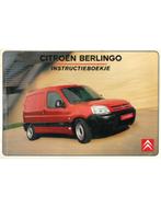 2003 CITROEN BERLINGO INSTRUCTIEBOEKJE NEDERLANDS, Auto diversen