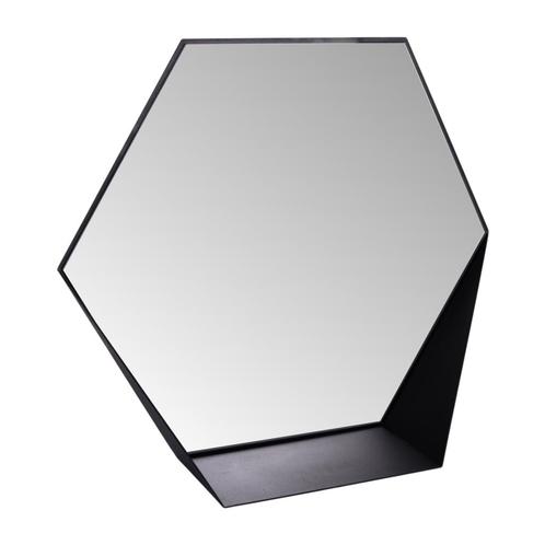 Gorillz Hive Wandspiegel met Plank - Hexagon Spiegel - 60 x, Huis en Inrichting, Woonaccessoires | Wanddecoraties, Nieuw, Verzenden