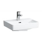 Laufen Pro S wastafel 34x45x14.5cm 1 kraangat keramiek wit, Ophalen of Verzenden, Zo goed als nieuw