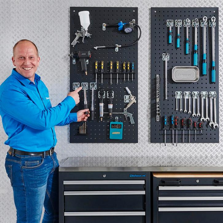 Datona Gereedschapsbord 122 x 61 cm (2 stuks) - Datona -, Doe-het-zelf en Verbouw, Werkbanken, Nieuw, Ophalen of Verzenden