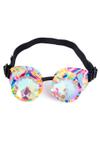 Steampunk goggles kaleidoscoop bril regenboog ecoline festiv