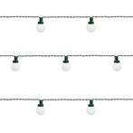LED kerstverlichting - Warm witte bolletjes - 30 stuks - 9, Diversen, Kerst, Ophalen of Verzenden, Nieuw