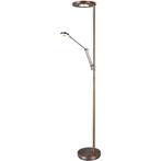Vloerlamp - Dimbaar - 2-lichts - Warm Wit 3000K, Huis en Inrichting, Lampen | Vloerlampen, Ophalen of Verzenden, Nieuw, Metaal