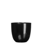 Bloempot Pot rond es/15 tusca 16 x 17 cm zwart Mica, Nieuw, Verzenden