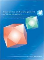 Economics And Management Of Organisations 9780077099923, Verzenden, Gelezen, George Hendrikse
