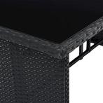 Loungeset Manacor - Zwart - Incl. Kussens, Tuin en Terras, Tuinsets en Loungesets, Verzenden, Nieuw