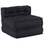 vidaXL Poef modulair 70x70x54 stof antracietkleurig, Verzenden, Nieuw