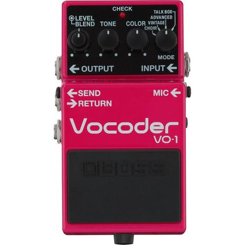 Boss VO-1 Vocoder effectpedaal, Muziek en Instrumenten, Microfoons, Verzenden